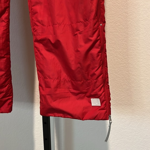 Red Nike Double Front Snow Pants Size M - Picture 5 of 10